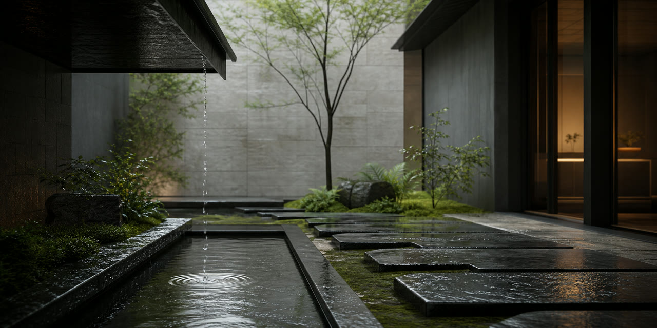 Cover for the Quiet Courtyard collection