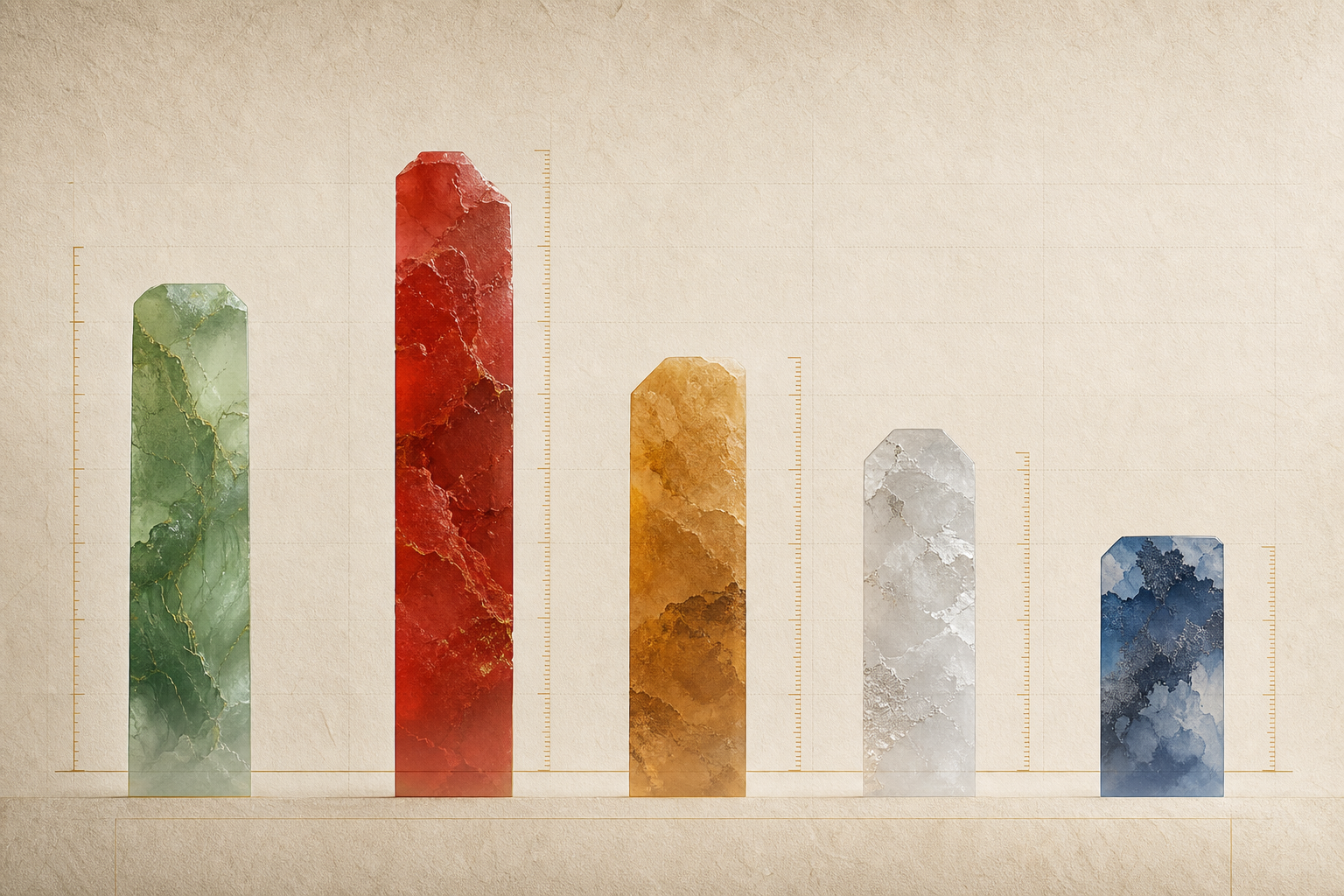 Illustration for Five Elements Distribution